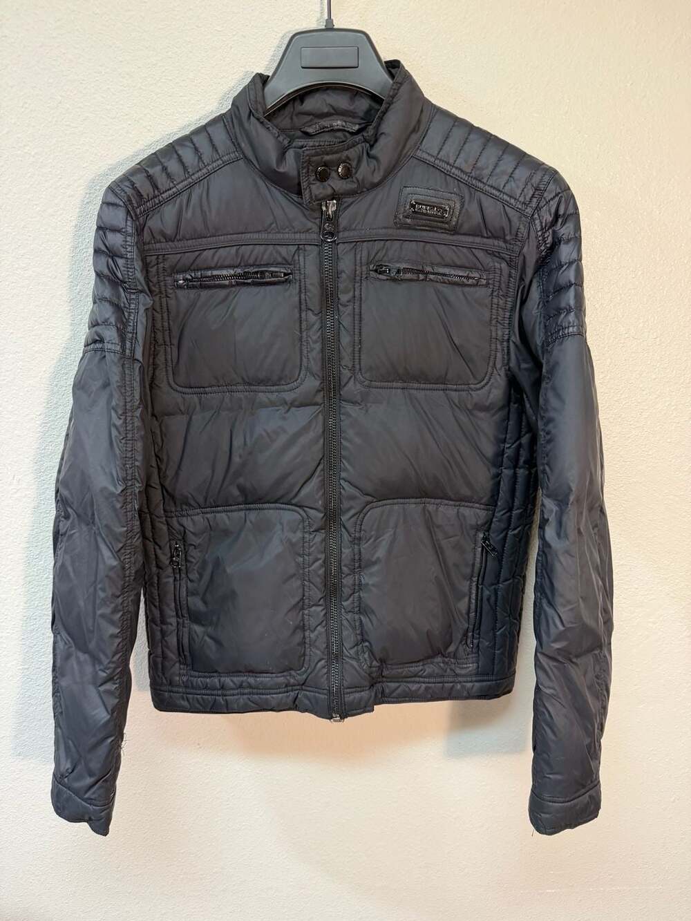 Buffalo David Bitton Men's Jizela Nylon Poplin Jacket Black Small
